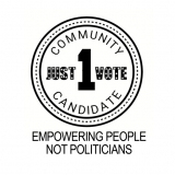 Just 1 Vote - Community Candidates